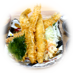 太刀魚天ぷら定食